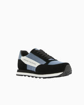 Tenis Men Armani Exchange Black/Blue Tenis